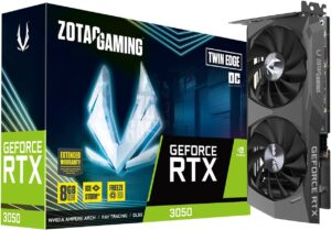 ZOTAC Gaming GeForce RTX 3050 Twin Edge OC 8GB
